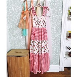 Strawberry Maxi Dress NWT